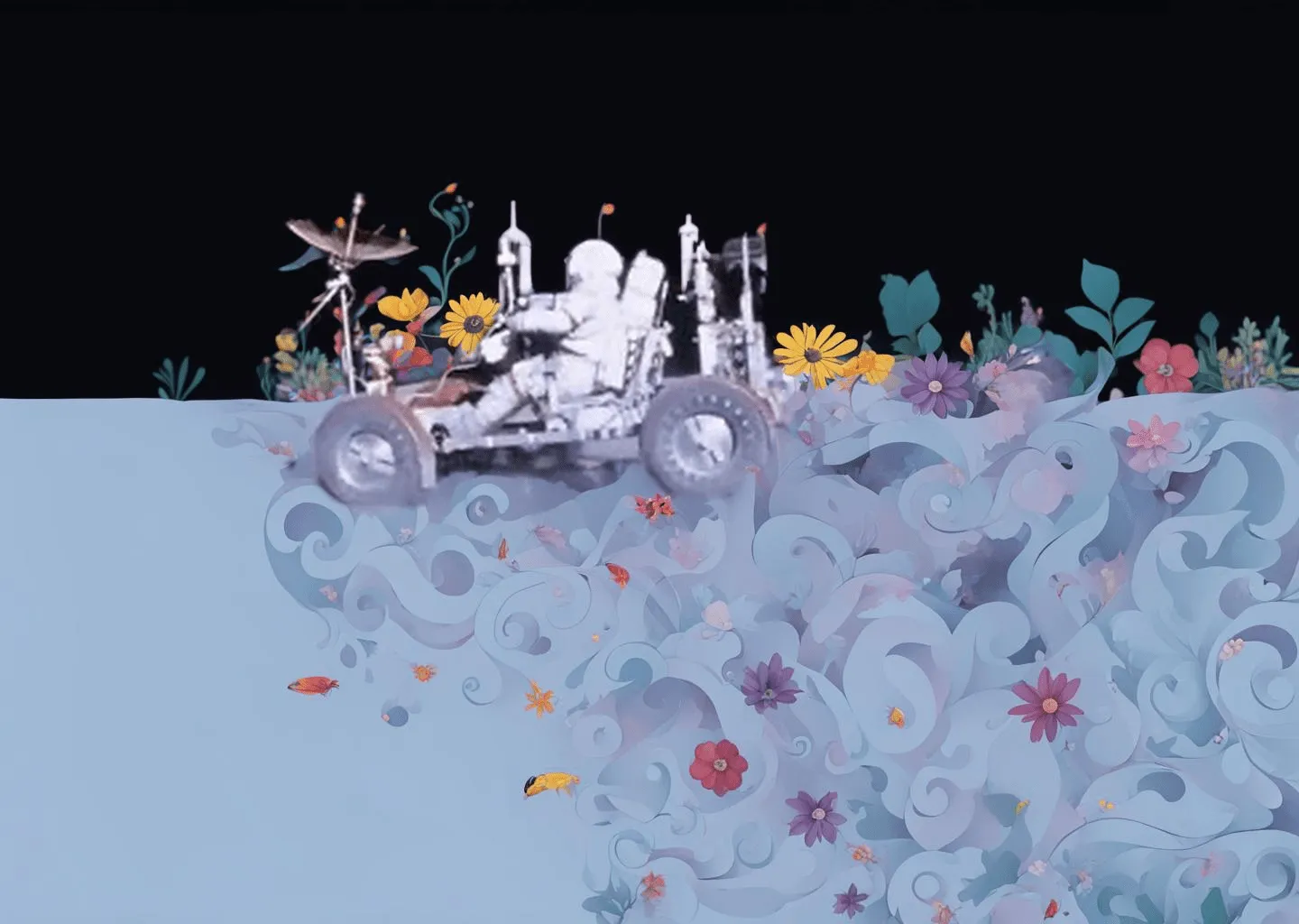 The Lunar Rover: Driving on the Moon's Surface