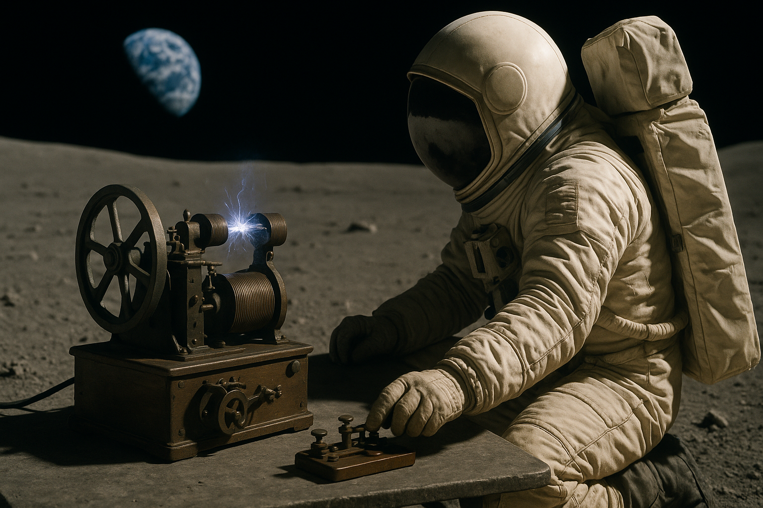 From Apollo’s 20-Watt Radio to Modern Milliwatt Signals: The Evolution of Space Communication