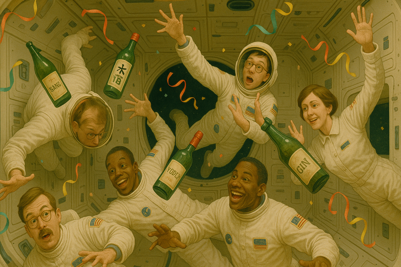 Alcohol in Space Travel: Fuel for Humans and Rockets?