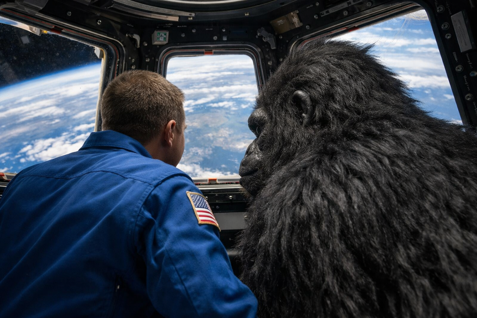 Space Gorillas, Space Baboons, and the Thin Veneer of Astronaut Dignity
